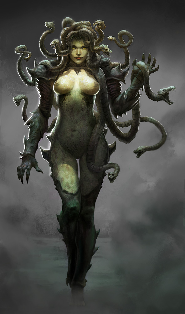 591px x 1000px - Looming Medusa | Infernal Wonders